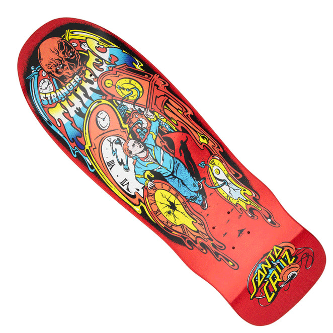 Santa Cruz Stranger Things Grabke Max Melting Clock Deck