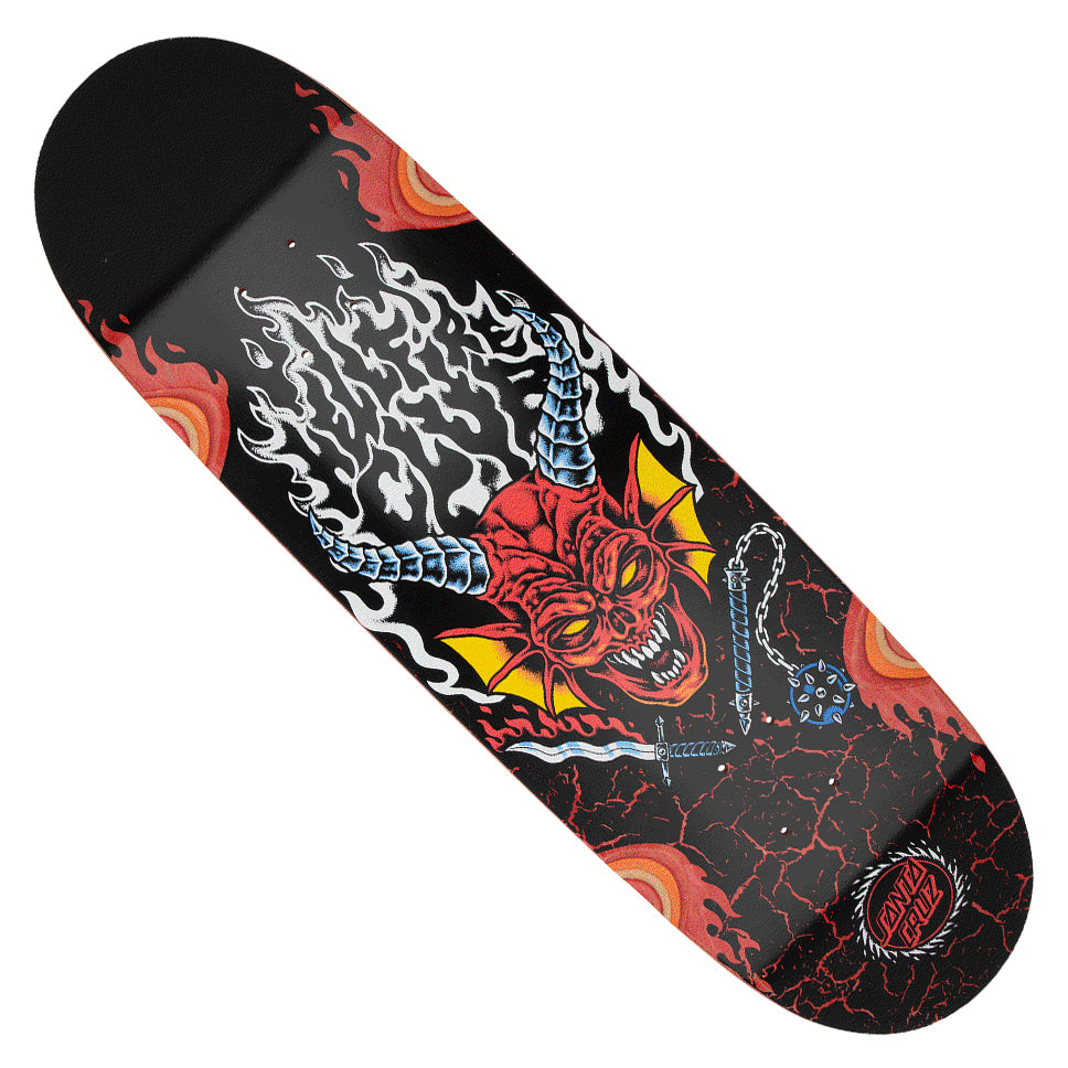 Planche à Roulettes Santa Cruz X Stranger Things 'Knox Hellfire' - Largeur 10.07" - Neuf