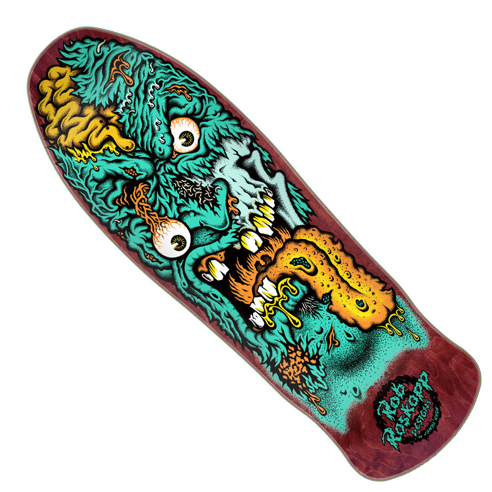 Santa Cruz Roskopp Face 2 Reissue Shaped Deck — Skatepark of Tampa