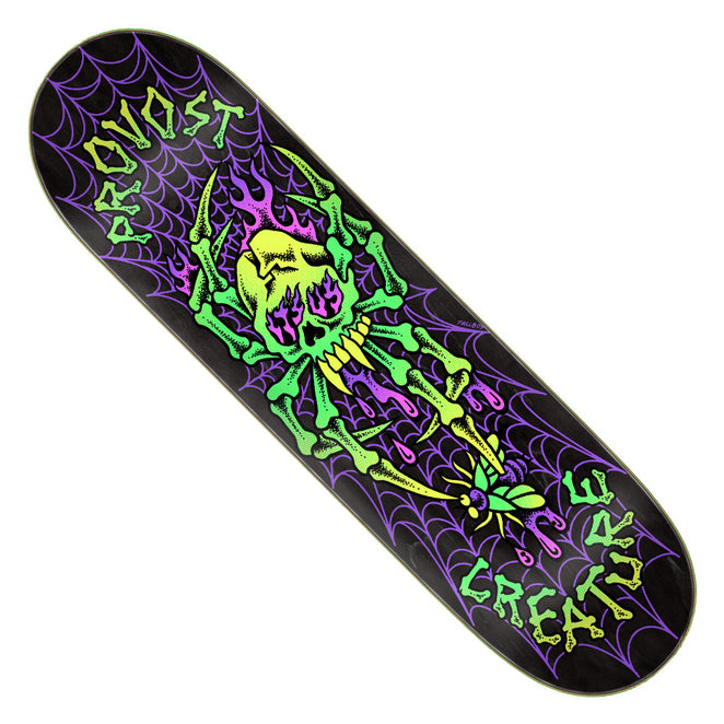 Creature Skateboards Collin Provost Skull Spider Deck