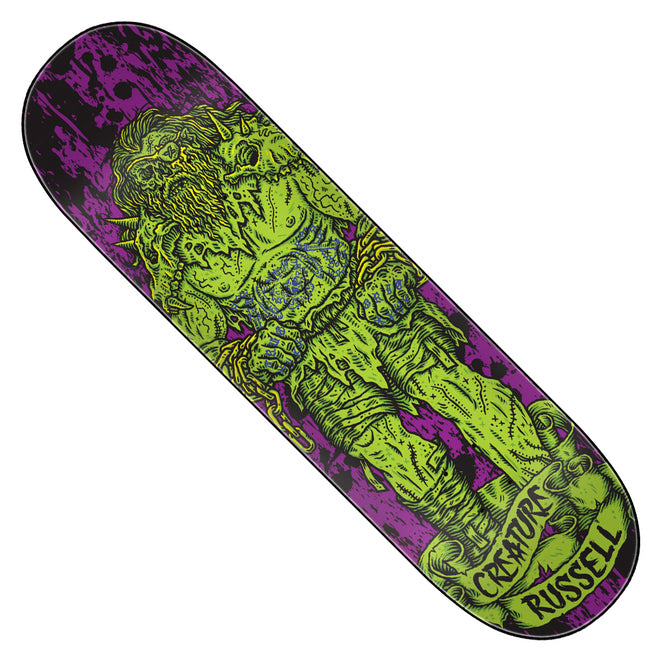 Creature Skateboards Chris Russell Vikings of Hesh Law Deck