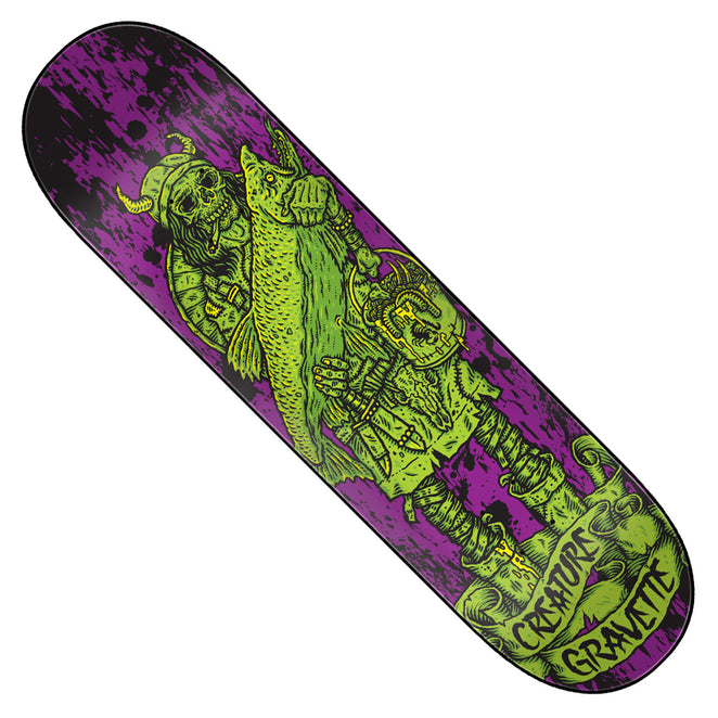 Creature Skateboards David Gravette Vikings of Hesh Law Deck