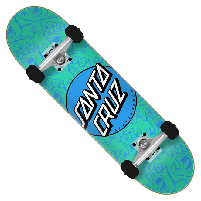 Santa Cruz Other Dot Hands Mini Complete Skateboard