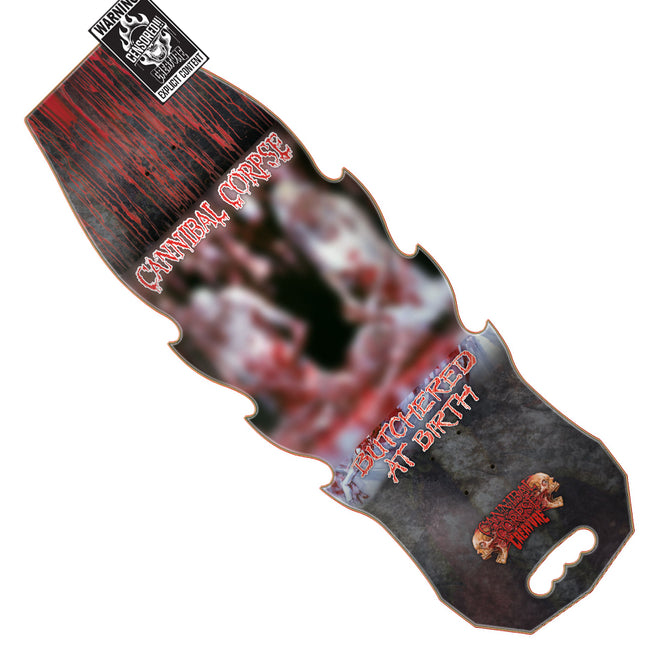 Creature Skateboards Cannibal Corpse Explicit Shaped Deck