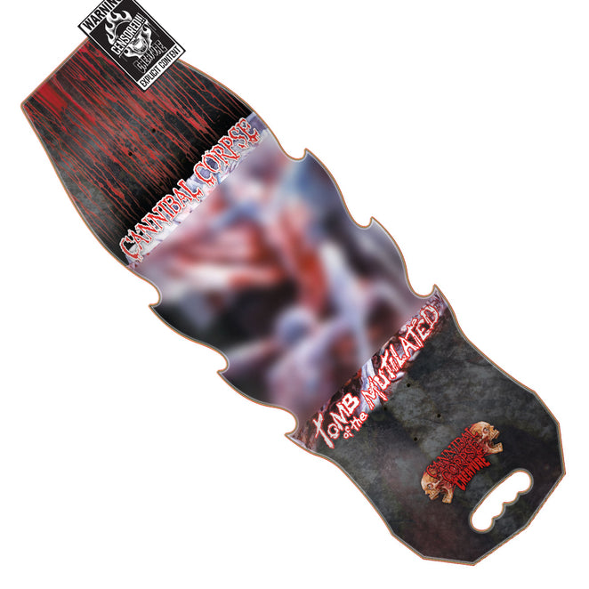 Creature Skateboards Cannibal Corpse Explicit Shaped Deck