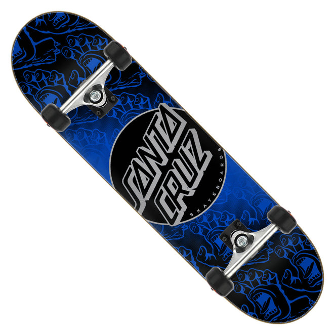 Santa Cruz Other Dot Hands Large Complete Skateboard