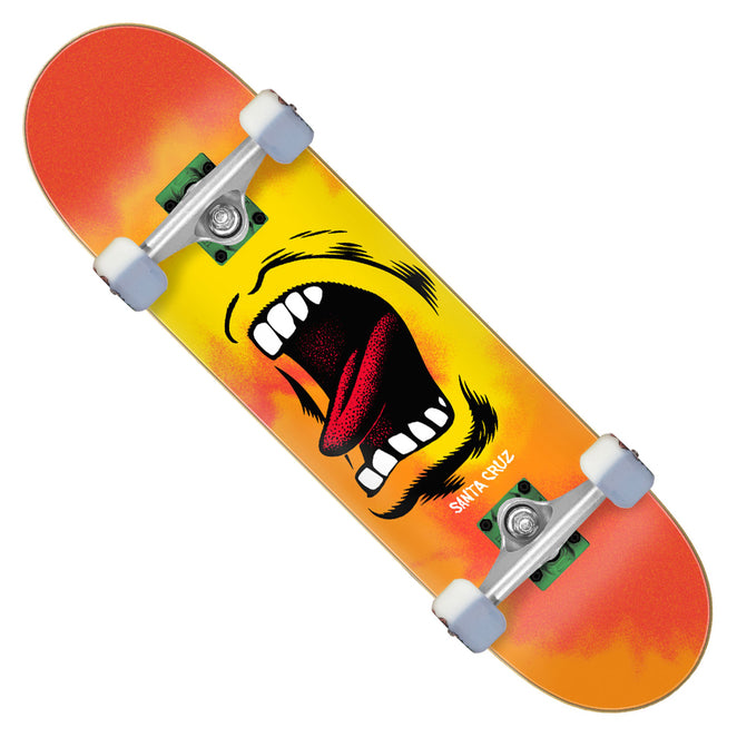 Santa Cruz Big Mouth Flame Complete Skateboard