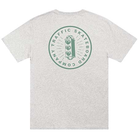 Traffic Skateboards Burst Logo T Shirt