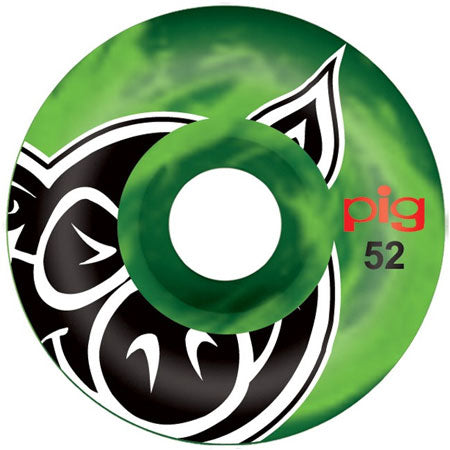 Pig Pig Head Swirl Wheels