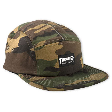 Thrasher Magazine Logo 5-Panel Strap-Back Hat