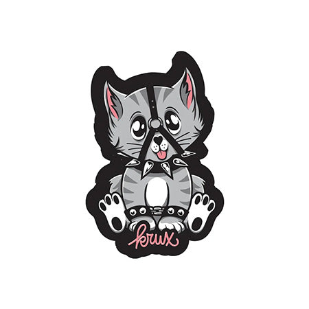 Krux Bondage Kitty Sticker