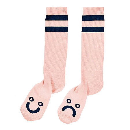 Polar Skateboards Happy Sad Classic Crew Socks