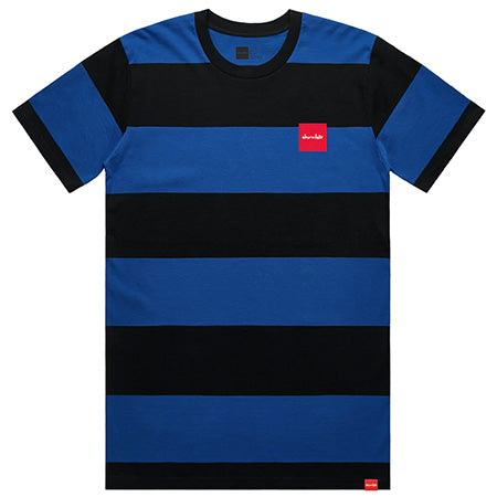 Chocolate Red Square Striped T Shirt