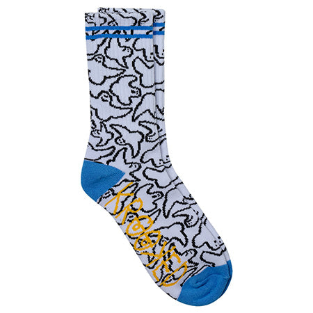 Krooked Multi Birds Crew Socks
