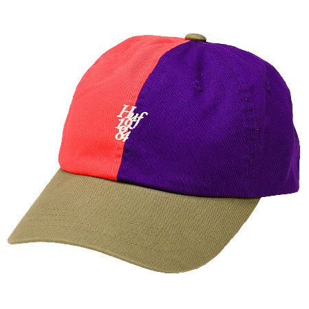 HUF Country Club Curve Visor 6 Panel Strapback Hat