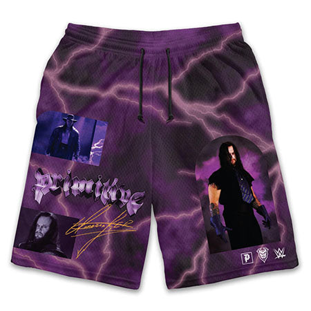 Primitive Skateboarding WWE Deadman Forever Mesh Shorts