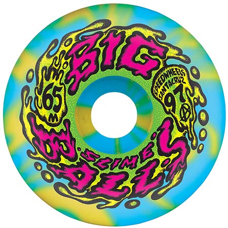 Santa Cruz Slime Balls Big Balls 97a Wheels