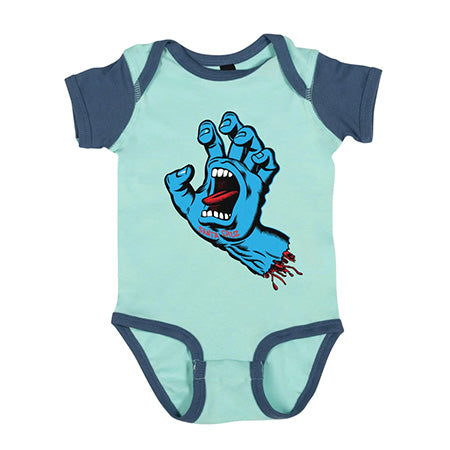 Santa Cruz Screaming Hand Baby One Piece Bodysuit
