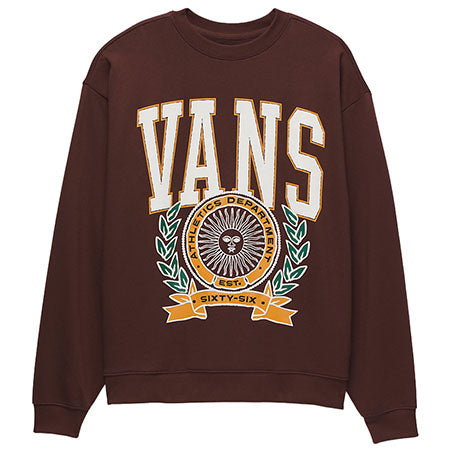 Vans Womens First Team Oversized Crew-Neck Sweater — Skatepark of