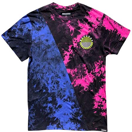 Madness Tie Dye Split T Shirt