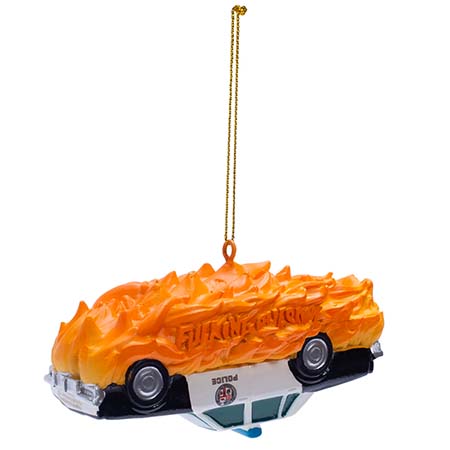 Fucking Awesome Cop Car Ornament