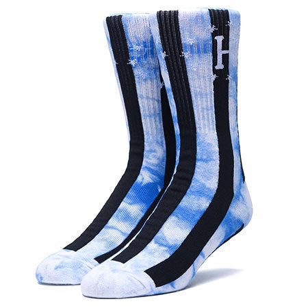 HUF DBC FC Bad Referee Tie-Dyed Crew Socks