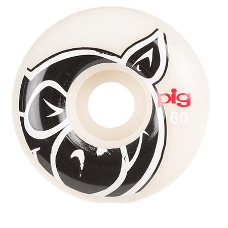 Pig Pig Head Natural Wheels