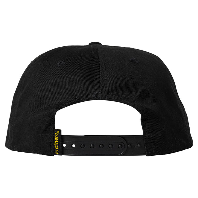 Anti-Hero Basic Eagle Black Gold Snap-Back Hat