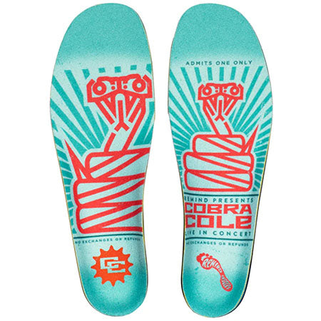Remind Insoles Chris Cole Cobra Medic Impact 6mm Mid-High Arch Insoles