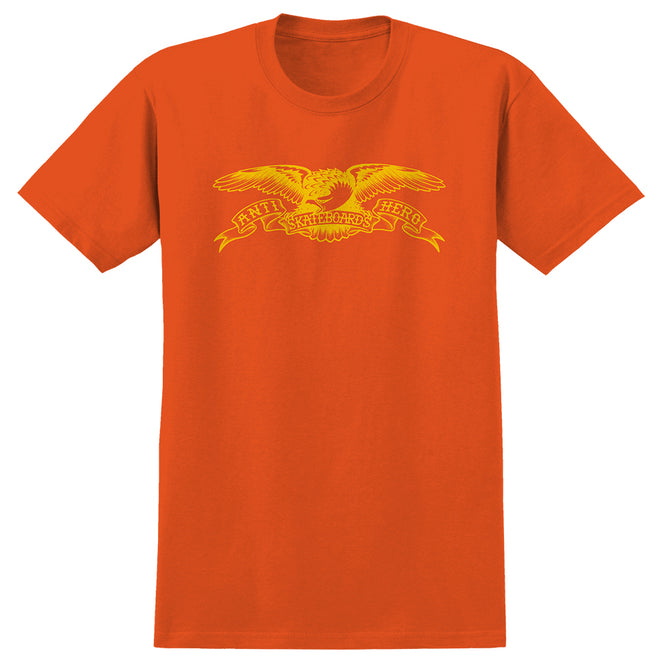 Anti-Hero Basic Eagle Orange T Shirt