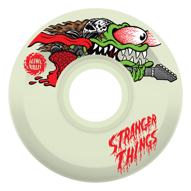 Santa Cruz Slime Balls Stranger Things Meek Slasher Eddie OG GITD Wheels