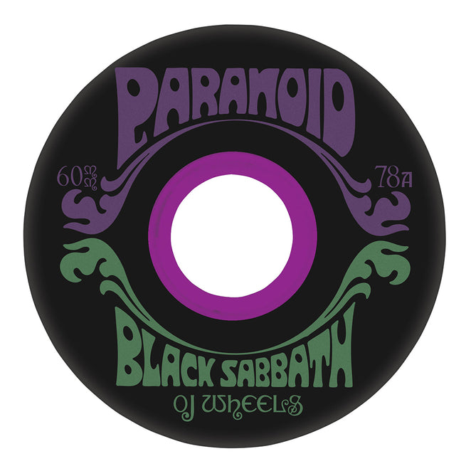 OJ 3 Black Sabbath Paranoid Super Juice 78a Wheels