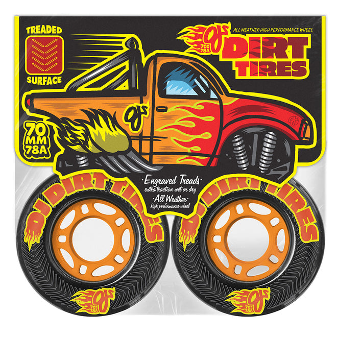OJ 3 Thunder Juice Dirt Tires 78a Wheels