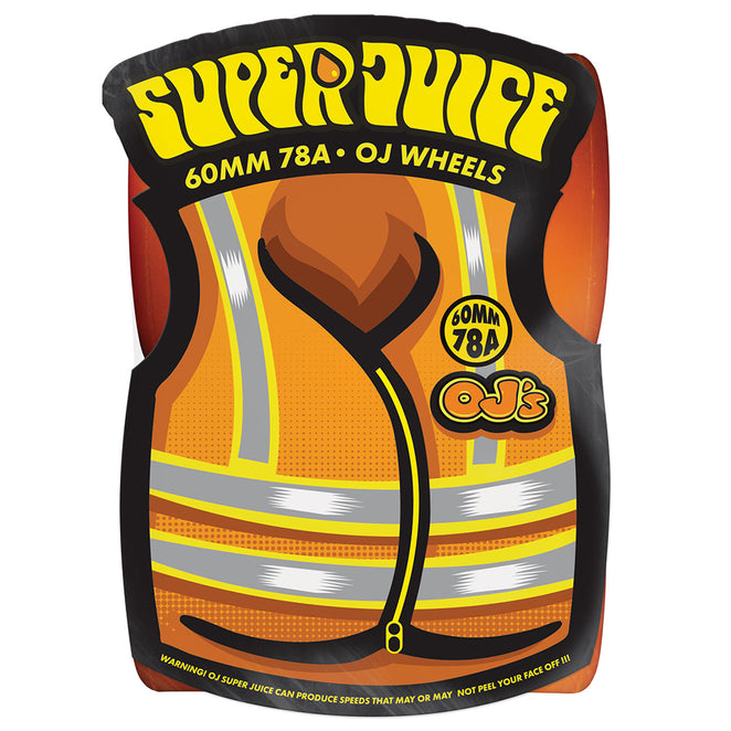 OJ 3 Neon Orange Super Juice 78a Wheels