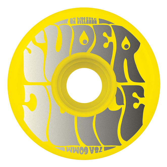 OJ 3 Neon Yellow Super Juice 78a Wheels