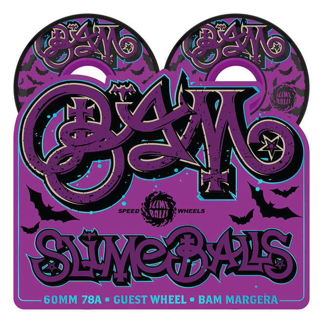 Santa Cruz Slime Balls Bam Margera Guest OG Slime 78a Wheels