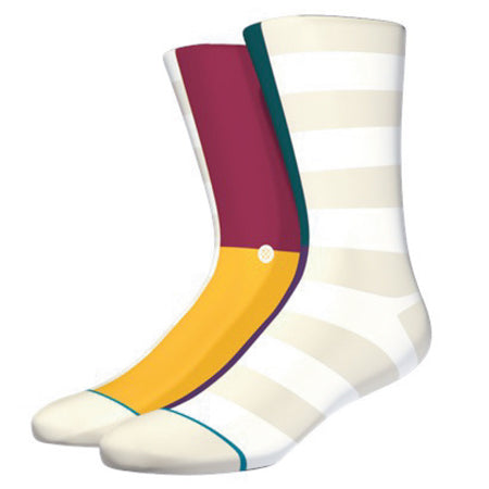 Stance Split Check Socks