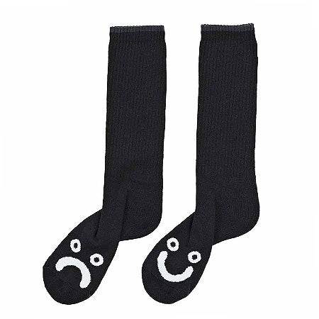 Polar Skateboards Happy/Sad Crew Socks