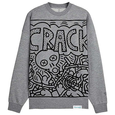 Diamond Crack Is Wack Crew-Neck Sweater