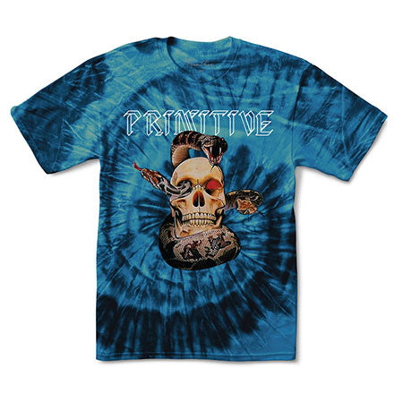 Primitive Skateboarding World Tour Tie Dye T Shirt