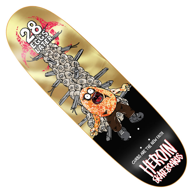 Heroin Skateboards 28 Eggs Later Deck