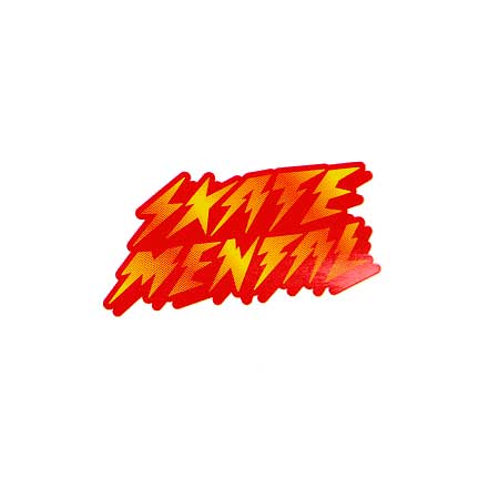 Skate Mental Bolts Shine Sticker