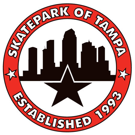 Skatepark of Tampa Circle City Logo Sticker