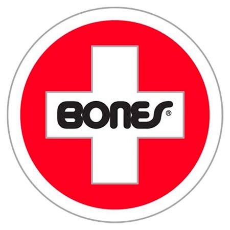 Bones Swiss Round Sticker