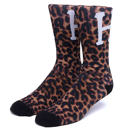 HUF Digital Leopard Crew Socks