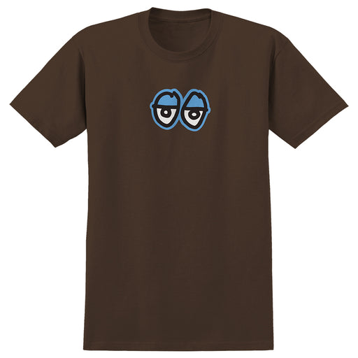 Krooked Eyes Brown Blue T Shirt