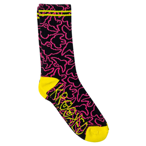 Krooked Multi Birds Crew Socks