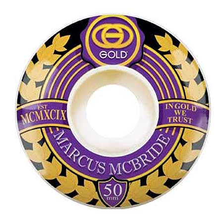 Gold Wheels Marcus McBride Royal Badge Wheels