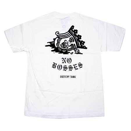 Sketchy Tank No Bosses T Shirt