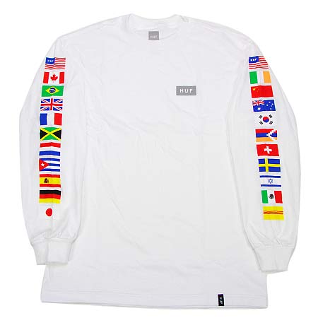 HUF Flag Long Sleeve T Shirt